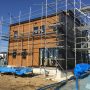 塗装工事中