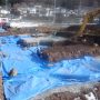 基礎工事中