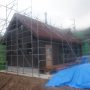 塗装工事中