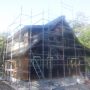 外部塗装・内部造作中