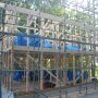小屋組工事中