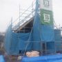塗装工事中