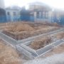 基礎工事中